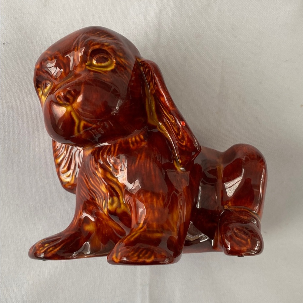 Cocker Spaniel Puppy Ceramic Figurine 1960’s Vintage